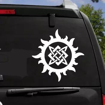 Три мишки HZX1347 Звезда Сварога Автомобильная Наклейка Виниловые наклейки водостойкая наклейка на заднее стекло кузова автомобиля