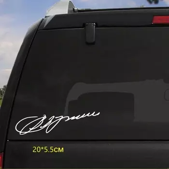 Tri Mishki LBH568 #20*5,5 см Владимир Путин Подпись забавная наклейка для автомобилей виниловые наклейки аксессуары для мотоциклов наклейки