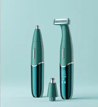 Триммер для носа и бровей с зарядкой от USB, 3 в 1