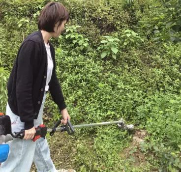 Триммер для травы, 4 лезвия, 2024