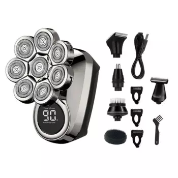 Триммер для волос в носу и ушах, 8 лезвий