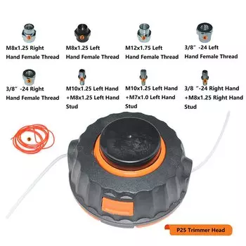 Триммерная головка P25 P35 для McCulloch