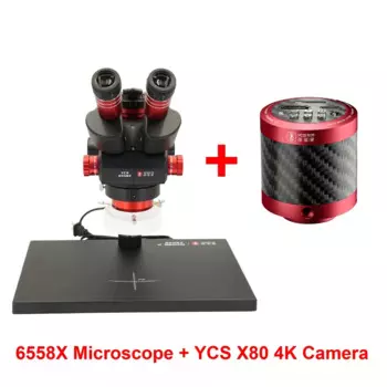 Тринокулярный микроскоп YCS 6558 для пайки печатных плат