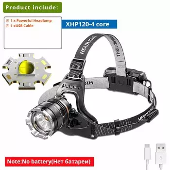 TRLIFE 800 Вт налобный фонарь 1000000 люмен