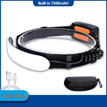 TRLIFE Налобный фонарь 7500 мАч 220°