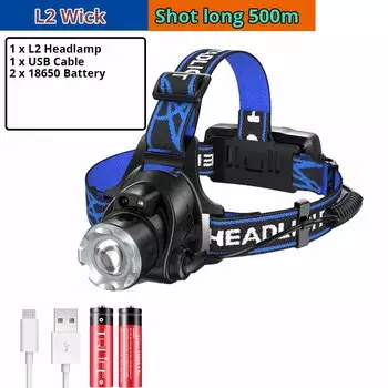 TRLIFE налобный фонарь XHP360 1000000 люмен