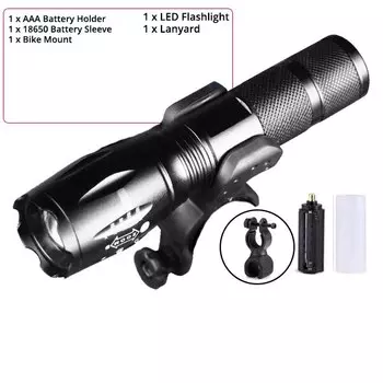 TRLIFE тактический фонарик V6/L2/T6 5 режимов