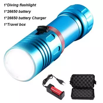 TRLIFE Водонепроницаемый фонарь для дайвинга L2