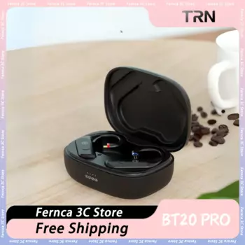 Trn Bt20 Pro наушники настоящие беспроводные Bluetooth Hi-Fi наушники длительный срок службы спортивные наушники для раковины 2 контакта ПК индивидуальный подарок