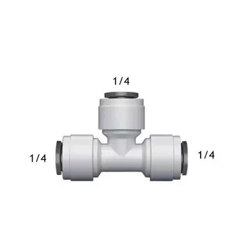 Тройник для воды CNWIKIYA 1/4 3/8 пластик
