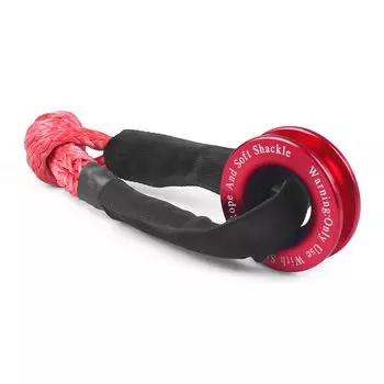 Трос для лебедки, синтетическая мягкая скоба с кольцом для восстановления автомобиля, 41000 фунтов