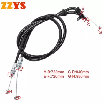 Трос дроссельной заслонки мотоцикла, провод, кабель для возврата топлива для Suzuki GSX-R1000Z 2003 2004 GSXR1000Z GSX-R1000 GSXR1000Z GSXR GSX-R 1000 Z