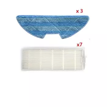 Тряпка для робота-пылесоса Hi HRT1W221, фильтр НЕРА, тряпка, щетки для уборки