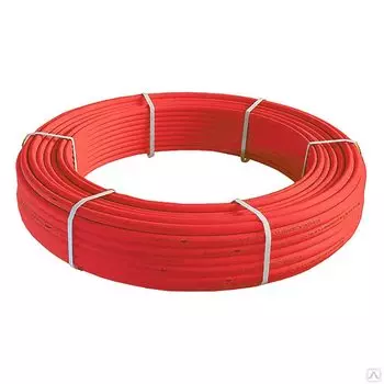 Труба для тёплого пола Titan 16*2.0 (200м бухта) PE-RT красная