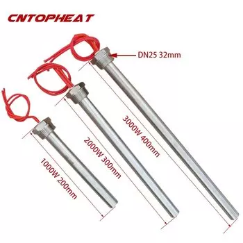Трубчатый нагреватель CN TOPHEAT DN25 220В 1кВт/2кВт/3кВт
