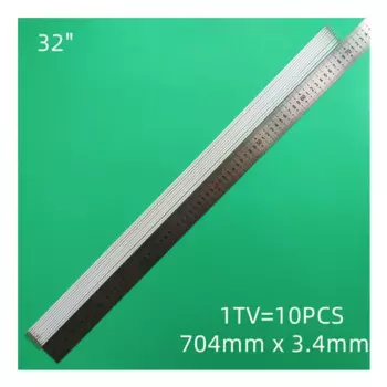Трубка для подсветки лампы CCFL 704 мм x 3,8 мм с держателем Без припоя для 32-дюймового SHARP LCD-32GH 3 LCD-32D3 0WH LCD-32D500A-WH LCD TV экран