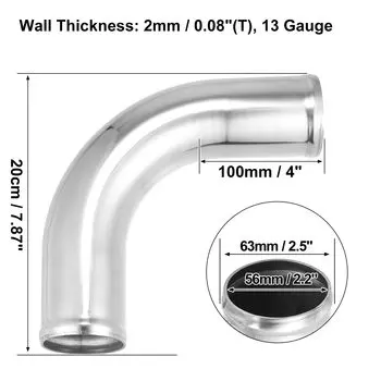 Трубка из алюминиевого сплава с наружным диаметром 25/38/45/63/76/102 мм