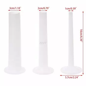 Трубки для начинки колбас OOTDTY 3 шт.