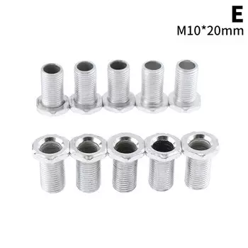 Трубки-переходники HUXUAN металлические 10 шт.