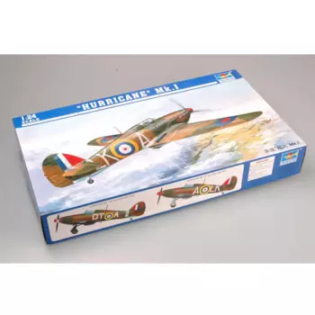 Trumpeter 02414 1/24 британский ураган MK.I истребитель военная коллекционная пластиковая сборная модель игрушечный строительный комплект
