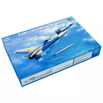 Trumpeter 02842 1/48 PLAAF J10 J0S J-10S интенсивный боевой самолет пластиковая сборка набор для моделирования Военная игрушка подарок