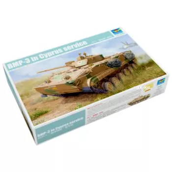 Trumpeter, модель 01534, 1/35 г., Кипр, модель BMP3, модель автомобиля для пехоты, боевой автомобиль, военная игрушка, подарок, пластиковая сборка, набор моделей для сборки
