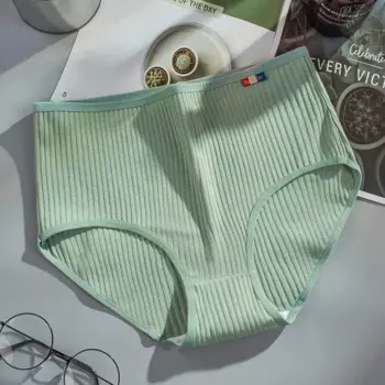 Трусики женские х/б однотонные, L-xxxl, 4 шт.