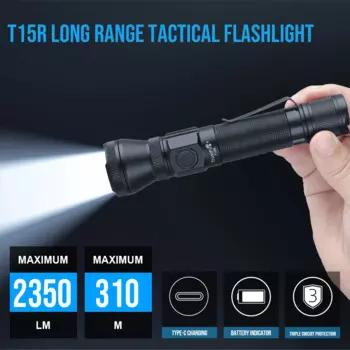 TrustFire T15R тактический фонарь 2350 люмен