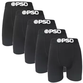 Трусы-боксеры мужские Бесшовные с принтом, 5 шт.