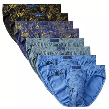 Трусы мужские из 100% хлопка, 10 шт./комплект