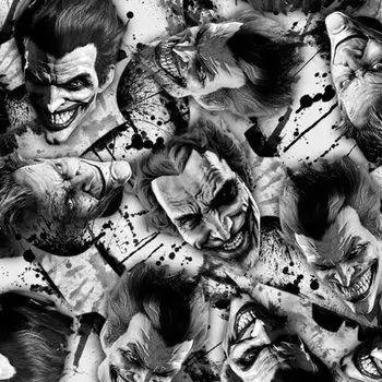 TSAUTOP 0,5 м * 2 м/10 м Мужская водная печатная пленка клоуна CSKW1807B гидрографика водная переводка