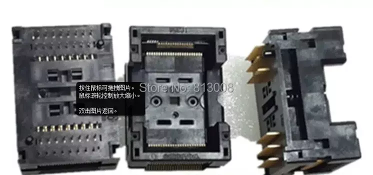 TSOP48 IC тестирования разъем burn-в сиденье мигать разряжен испытательный блок верстака 100% Новый оригинальный компонентов в наличии