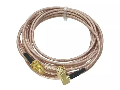 TTVXO SMA прямоугольный разъем пигтейл RG316 4 дюйма ~ 20 м