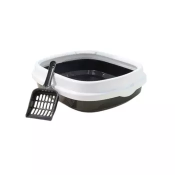 Туалет для кошек Hyra, открытый кошачий наполнитель с лопаткой, очень большой размер, кошачий наполнитель