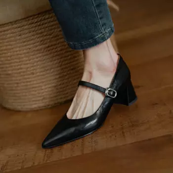 Туфли-лодочки женские на каблуке 5 см