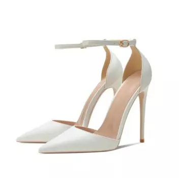 Туфли-лодочки женские с острым носком, 12/10/8 см