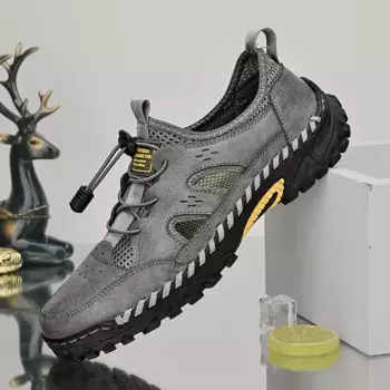 Туфли мужские из натуральной кожи, на мягкой подошве