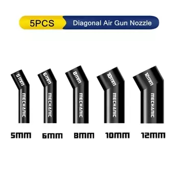 TULX MECHANIC 861 Диагональные воздушные сопла 5 6 8 10 12 мм