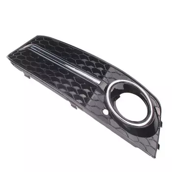 Туман светильник Рама Накладка переднего бампера лампы решетка Сотовая связь сетки подходит для Audi A4 B8 RS4 Стиль 2009-2012 автомобильные аксессуары