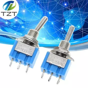 Тумблер TZT MTS-103 3-позиционный
