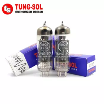 TUNG-SOL EL84 сменная электронная трубка EL84/6BQ5/6P14 вакуумная трубка оригинальная Заводская точность подходит для усилителя