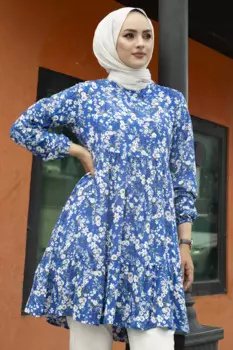 Туника с цветочным рисунком NY- Saks