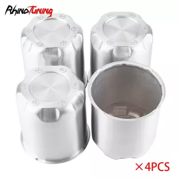 Тюнинг Rhino 4 шт./1 шт. 83 мм/3,27 дюйма 93 мм/3,66 дюйма, толкающие центральные колпачки для универсального грузовика/прицепа, алюминиевые автомобильные аксессуары