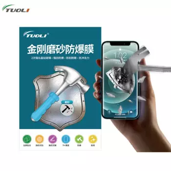 TUOLI 50 шт. Алмазная Взрывозащищенная матовая HD наклейка 8 Дюймов Полное покрытие закаленное стекло мягкая пленка машина для резки листов TL168 TL568