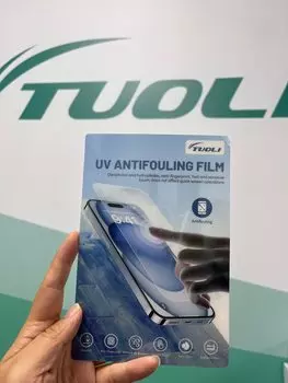TUOLI 50 шт. противообрастающая новая пленка X9H UV HD для TPU TL168 TL568 гидрогелевая защитная пленка для экрана, станок для резки, плоттер, отпечаток пальца