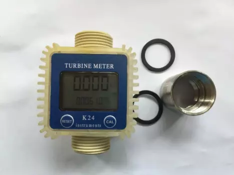 Турбинный цифровой измеритель расхода дизельного топлива K24, 1 шт.