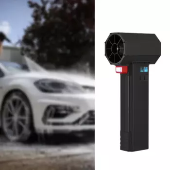 Турбинный вентилятор Мощный вентилятор для мойки автомобилей Компьютерная клавиатура Удаление снега