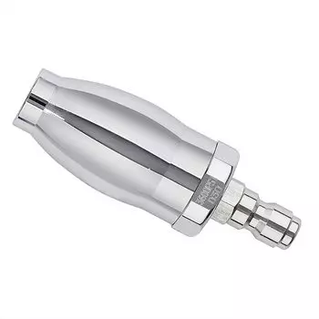 Турбо-насадка для мойки высокого давления, Вращающаяся насадка для горячей и холодной воды, 1/4 дюйма, быстрое соединение, отверстие 3,0, 3600 PSI