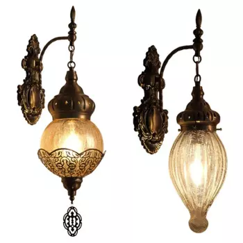 Турецкое Искусство Декор Ледяной треснувший стеклянный настенный светильник для экзотического ресторана отеля бара Кафе Ретро стены фотообои WF1112