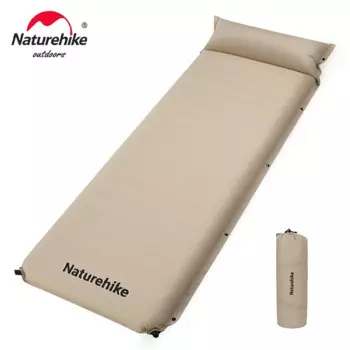 Туристический Сверхлегкий воздушный коврик Naturehike D04, самонадувающаяся подушка, разборная подстилка для сна, 10 см, надувной матрас для походов